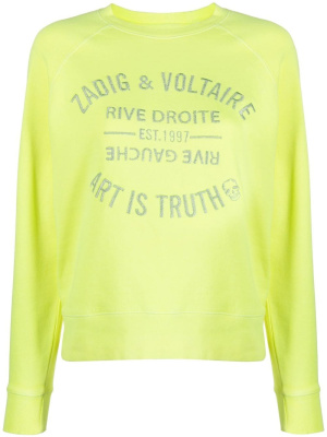 

Art Is Truth embroidered sweatshirt, Zadig&Voltaire Art Is Truth embroidered sweatshirt