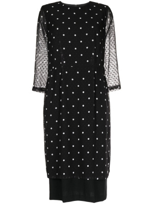 

Polka-dot midi dress, Comme Des Garçons Comme Des Garçons Polka-dot midi dress
