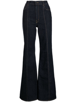 

Seam-detailed flared jeans, Polo Ralph Lauren Seam-detailed flared jeans