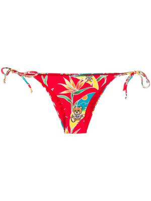 

Graphic print bikini bottoms, Moschino Graphic print bikini bottoms