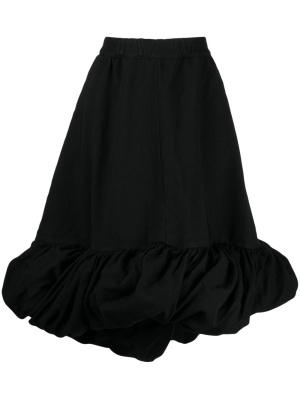 

Ruched midi skirt, Comme Des Garçons Ruched midi skirt