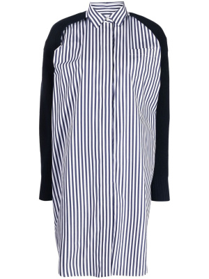 

Striped shirt mini dress, Sacai Striped shirt mini dress