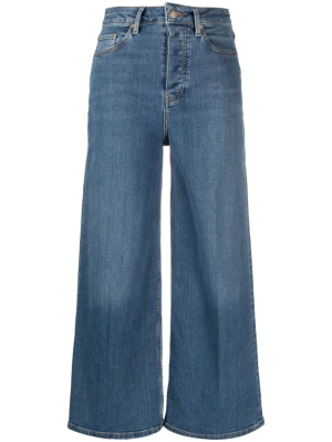 

High-waist cropped-leg jeans, Tommy Hilfiger High-waist cropped-leg jeans