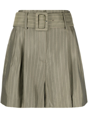 

Stripe-pattern cotton shorts, SANDRO Stripe-pattern cotton shorts