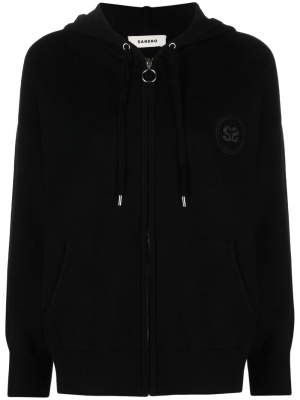 

Boston zip-up hoodie, SANDRO Boston zip-up hoodie
