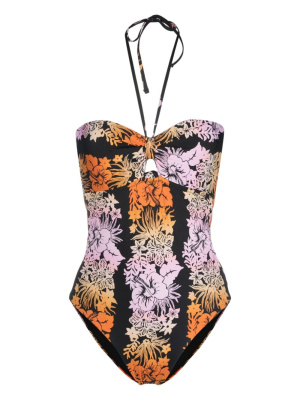 

Floral-print halterneck bodysuit, SANDRO Floral-print halterneck bodysuit