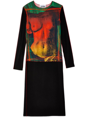 

Graphic-print dress, Jean Paul Gaultier Graphic-print dress