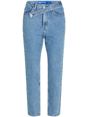 

High-rise skinny-cut jeans, Karl Lagerfeld Jeans High-rise skinny-cut jeans