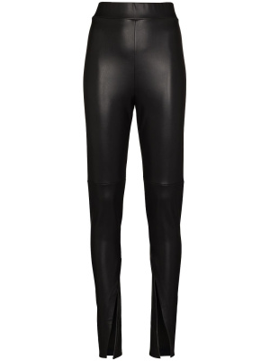 

Carlisle vegan leather trousers, ALIX NYC Carlisle vegan leather trousers