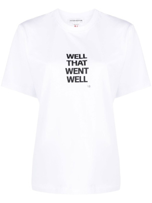 

Slogan-print T-shirt, Victoria Beckham Slogan-print T-shirt