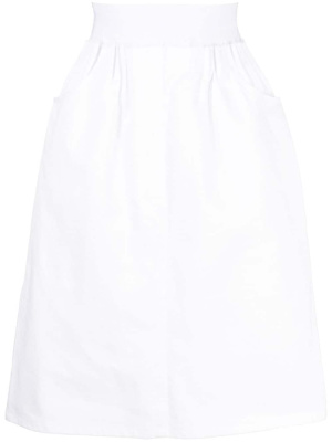 

High waist cotton midi skirt, Raf Simons High waist cotton midi skirt