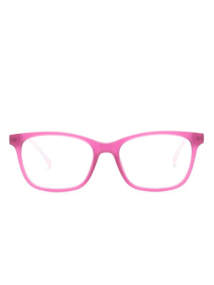 

Logo-embossed square-frame glasses, Lacoste Logo-embossed square-frame glasses