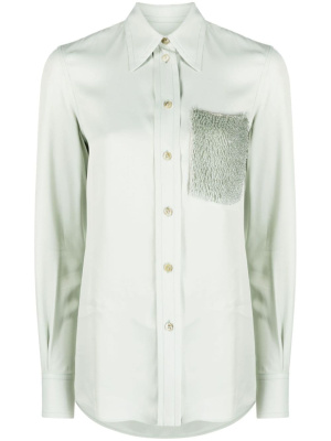 

Embellished-pocket shirt, Lanvin Embellished-pocket shirt