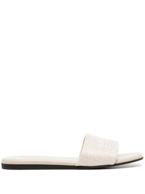 

4G logo-print slide sandals, Givenchy 4G logo-print slide sandals