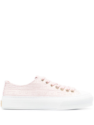 

Monogram platform low-top sneakers, Givenchy Monogram platform low-top sneakers
