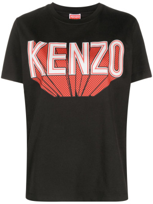 

Logo-print short-sleeve T-shirt, Kenzo Logo-print short-sleeve T-shirt