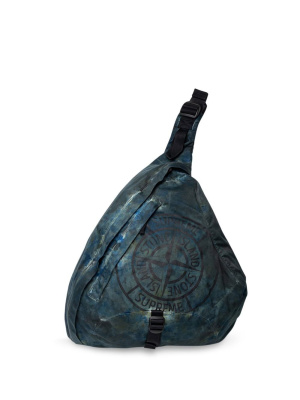 

X Stone Island printed Camo shoulder bag, Supreme X Stone Island printed Camo shoulder bag