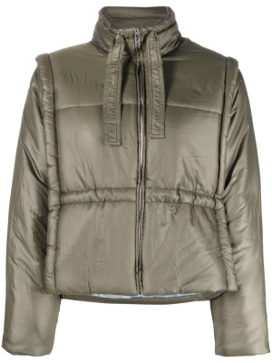 

High-neck padded jacket, GANNI High-neck padded jacket