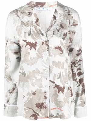 

Abstract floral-print shirt, Off-White Abstract floral-print shirt