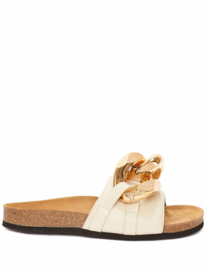 

Chain slip-on slides, JW Anderson Chain slip-on slides