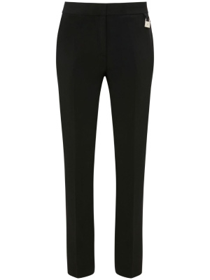 

Padlock-embellished slim-leg trousers, JW Anderson Padlock-embellished slim-leg trousers