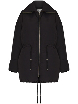 

Drawstring-waist puffer coat, TOTEME Drawstring-waist puffer coat
