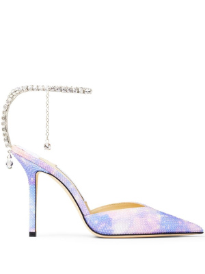

Saeda 100mm pointed-toe pumps, Jimmy Choo Saeda 100mm pointed-toe pumps