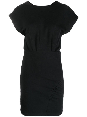 

Verdi V-back gathered minidress, IRO Verdi V-back gathered minidress