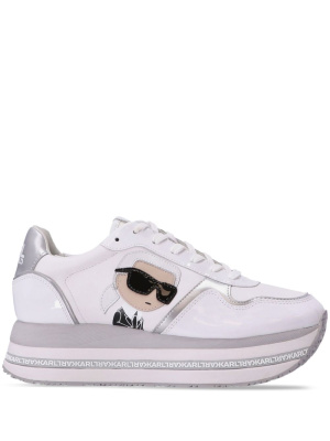 

Velocita II platform sneakers, Karl Lagerfeld Velocita II platform sneakers