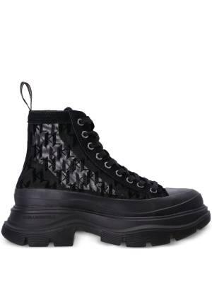 

Luna monogram boots, Karl Lagerfeld Luna monogram boots