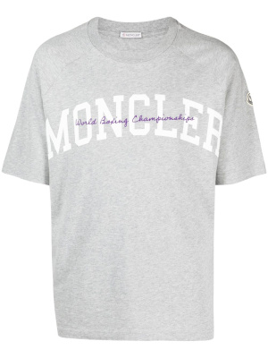 

Logo-print cotton T-shirt, Moncler Logo-print cotton T-shirt