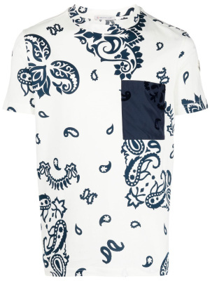 

Graphic-print cotton T-shirt, Moncler Graphic-print cotton T-shirt