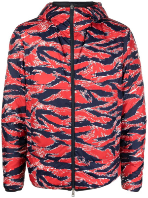 

Reversible graphic-print padded jacket, Moncler Reversible graphic-print padded jacket