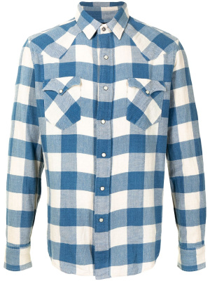 

Gingham-print shirt, Ralph Lauren RRL Gingham-print shirt