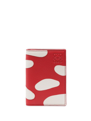 

Mushroom-print leather wallet, LOEWE Mushroom-print leather wallet