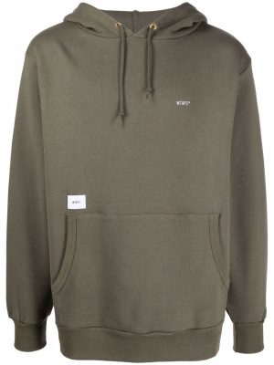 

Logo-patch hoodie, WTAPS Logo-patch hoodie