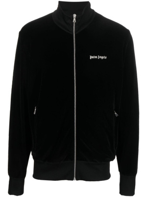 

Logo-print track jacket, Palm Angels Logo-print track jacket