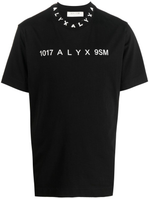 

Logo-print cotton T-shirt, 1017 ALYX 9SM Logo-print cotton T-shirt