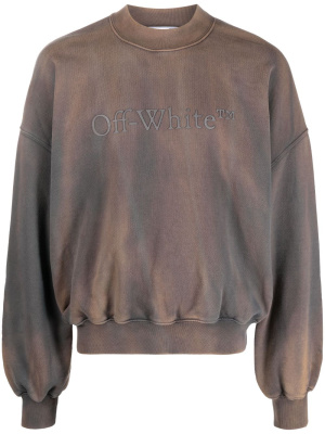 

Logo-print cotton sweatshirt, Off-White Logo-print cotton sweatshirt