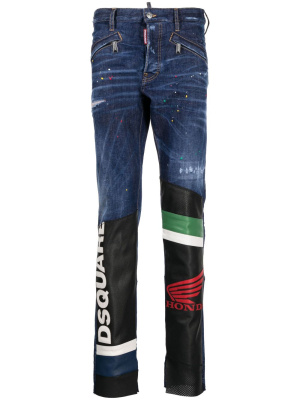 

Mid-rise slim-cut jeans, Dsquared2 Mid-rise slim-cut jeans