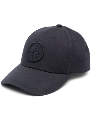 

Embroidered-logo cotton cap, Stone Island Embroidered-logo cotton cap