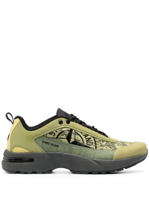 

Compass-motif low-top sneakers, Stone Island Compass-motif low-top sneakers