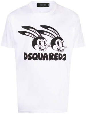 

Graphic-print short-sleeve T-shirt, Dsquared2 Graphic-print short-sleeve T-shirt