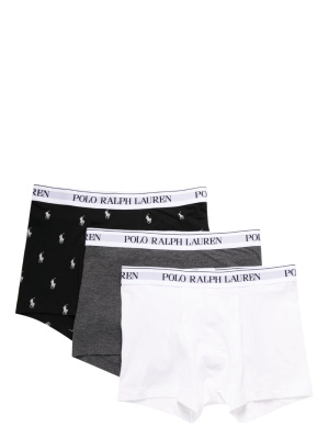 

Set of three Polo-Pony boxers, Polo Ralph Lauren Set of three Polo-Pony boxers