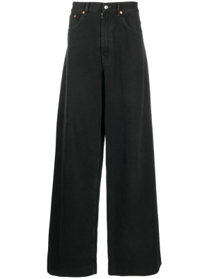 

Wide-leg cotton denim, MM6 Maison Margiela Wide-leg cotton denim