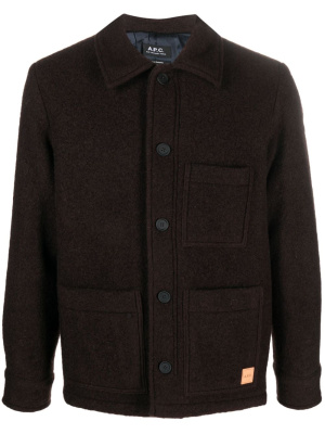 

Emile wool-blend jacket, A.P.C. Emile wool-blend jacket