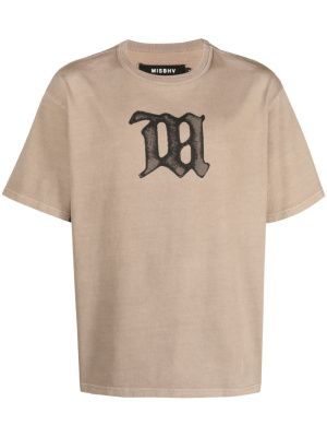 

Logo-print cotton T-Shirt, MISBHV Logo-print cotton T-Shirt