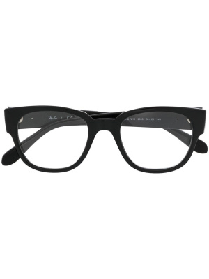 

Logo-plaque glasses, Ray-Ban Logo-plaque glasses