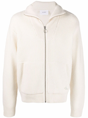 

Ribbed-knit zip-up cardigan, Axel Arigato Ribbed-knit zip-up cardigan