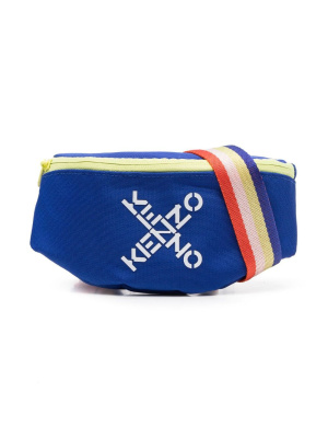 

Logo-print belt bag, Kenzo Kids Logo-print belt bag